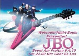J.B.O. Special bei Webradio-Eagle-Night