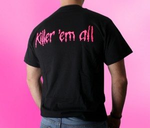 Killer-Shirt - Rückseite