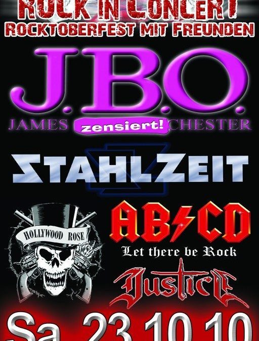 Konzert in Wuppertal verlegt – Flyer für Lichtenfels