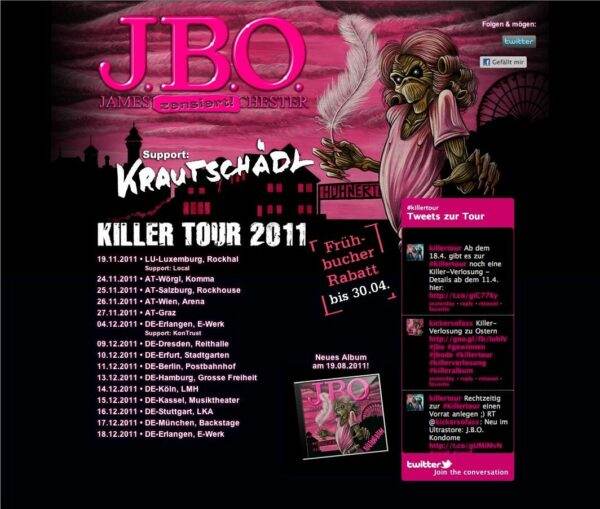 killer tour dates