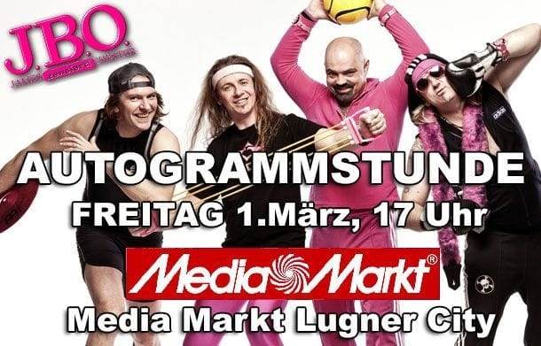 Autogrammstunde am 1. März