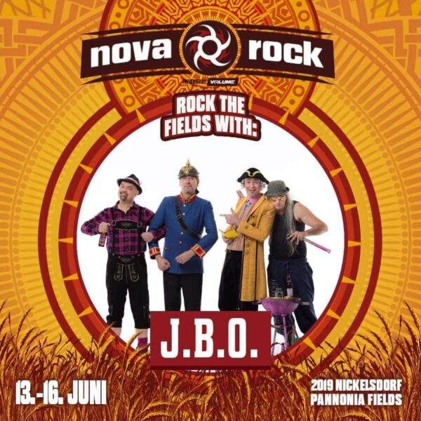 Nova Rock 2019 mit J.B.O.